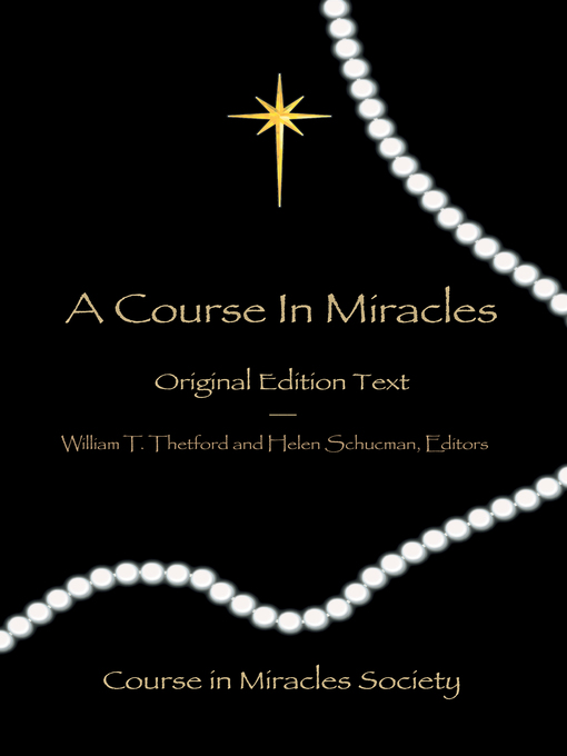 Title details for A Course in Miracles by Helen Schucman - Available